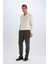 Jogger Pantolon Beli Bağcıklı Cepli Düz Paça D8641AX24AU 3