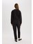 Harem Basic Düz Sweatshirt Kumaşı Pantolon D9363AX25SP 5
