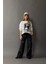 Kız Çocuk Wide Leg Kargo Geniş Paça Pamuklu Pantolon D9693A825SP 2