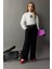 Kız Çocuk Wide Leg Kargo Geniş Paça Pamuklu Pantolon D9700a825sp 2