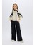 Kız Çocuk Wide Leg Kargo Geniş Paça Pamuklu Pantolon D9700a825sp 8