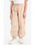 Kız Çocuk Paraşüt Kargo Cepli Jogger Paça Pantolon E0162A825SM 1