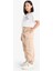 Kız Çocuk Paraşüt Kargo Cepli Jogger Paça Pantolon E0162A825SM 4