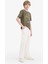 Erkek Çocuk Wide Leg Standart Paça Gabardin Pantolon E1586A825SM 2