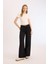 Coool Gabardin Pantolon Wide Leg Yüksek Bel Geniş Bol Paça E1794AX25SP 5