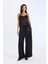 Wide Leg Saten Kumaş Pantolon Yüksek Bel Geniş Bol Paça E3021AX24AU 4