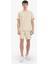 %100 Pamuk Relax Fit Twill Dokulu Cepli Şort E2590AX25SM 2