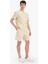 %100 Pamuk Relax Fit Twill Dokulu Cepli Şort E2590AX25SM 3