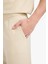 %100 Pamuk Relax Fit Twill Dokulu Cepli Şort E2590AX25SM 6