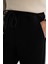 Fit Standart Fit Uzun Jogger Eşofman Altı Cepli Beli Paçası Lastikli E3546AX24WN 5