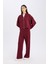 Wide Leg Geniş Bol Paça Eşofman Altı Basic Düz Beli Lastikli Bağcıklı E3953AX24WN 2