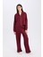 Wide Leg Geniş Bol Paça Eşofman Altı Basic Düz Beli Lastikli Bağcıklı E3953AX24WN 4