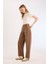 Afra x Defacto Coool Baggy Fit Kışlık Gabardin Pantolon Yıkamalı Cepli Normal Bel E4307AX25SP 2