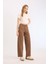 Afra x Defacto Coool Baggy Fit Kışlık Gabardin Pantolon Yıkamalı Cepli Normal Bel E4307AX25SP 3