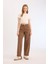 Afra x Defacto Coool Baggy Fit Kışlık Gabardin Pantolon Yıkamalı Cepli Normal Bel E4307AX25SP 4