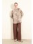 Regular Fit Cepli Krep Geniş Paça Palazzo Pantolon E5759AX25SP 3