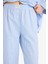 Çizgili Uzun Boy Poplin Pijama Altı-Fall in Love E5769AX25SP 5