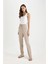 Belmando Harem Kumaş Pantolon Cepli Normal Bel Basic Düz Paça L3164AZ24SM 4