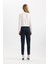 Sigaret Saten Kumaş Pantolon Basic Düz Normal Bel Beli Lastikli Düz Paça J8741AZ24SM 5