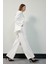 Baggy Fit Fermuarlı Cepli Yüksek Bel Standart Boy Kumaş Palazzo Pantolon E7238AX25SP 3
