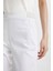 Sigaret Saten Kumaş Pantolon Normal Bel Basic Düz Beli Lastikli Düz Paça J8743AZ24SM 5