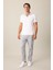 Jogger Yazlık Kumaş Pantolon Her Yöne Esneyen Düğmeli Basic Düz Cepli Düz Paça T6317AZ24SP 2