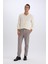 Jogger Düz Paça Her Yöne Esneyen Yazlık Kumaş Pantolon T6317AZ25SP 4