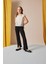 Kız Çocuk Flare Fit Yırtmaçlı Pantolon B6893A825SM 3