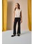 Kız Çocuk Flare Fit Yırtmaçlı Pantolon B6893A825SM 4
