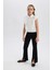 Kız Çocuk Flare Fit Yırtmaçlı Pantolon B6893A825SM 6