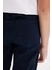 Erkek Çocuk Düz Paça Beli Lastikli Cepli Lacivert Basic Düz Gabardin Okul Pantolonu T8850A624AU 7