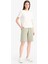 Regular Fit Normal Bel Düz Paça Bermuda Şort N7439AZ25HS 2