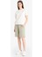 Regular Fit Normal Bel Düz Paça Bermuda Şort N7439AZ25HS 3