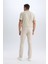 Yazlık Chino Kanvas Dokulu Pantolon Slim Fit Dar Kesim Cepli Dar Paça T1055AZ25SP 6