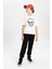 Erkek Çocuk Beli Bağcıklı Lastikli Paça Cepli Siyah Basic Düz Jogger Gabardin Pantolon B5915A824SM 2