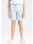 Erkek Çocuk Cepli Basic Düz Gabardin Şort C2955A824SM 1