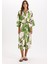 Desenli Pamuklu Kimono-Fall in Love D0455AX24SM 1