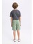 Erkek Çocuk Kargo Fit Gabardin Şort C3528A824SM 7