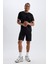 Fit Slim Fit Dar Kesim Sporcu Standart Paça Şort V3030AZ24AU 3