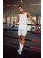 Fit Slim Fit Dar Kesim Sporcu Standart Paça Şort V3030AZ24SP 2