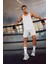 Fit Slim Fit Dar Kesim Sporcu Standart Paça Şort V3030AZ24SP 3