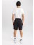 Fit Slim Fit Dar Kesim Sporcu Standart Paça Şort V3030AZ24SP 8