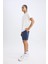 fit Slim Fit Dar Kesim Sporcu Standart Paça ŞORT V3030AZ25SP 5