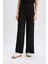 Wide Leg Pantolon Geniş Paça Basic Düz Bürümcük E3232AX25SP 1