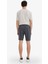 Slim Fit Dar Kesim Cepli Pamuklu Basic Düz Bermuda Şort W1105AZ25SP 5