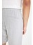 Slim Fit Dar Kesim Dar Paça Şort W7965AZ24HS 6