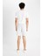 Slim Fit Dar Kesim Dar Paça Şort W7965AZ24HS 7