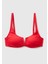 Kadın Arkadan Bağlamalı Bikini Üst Kırmızı 1