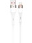Iphone 5s Ile Uyumlu 3 Amper Kırılmayan Flexmesh Şarj ve Data Kablosu 1 Metre Hc-19 1