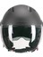 116A Aır Açık Kask Siyah Uzun Vizör+Güneş Vizörlü -Xl 3